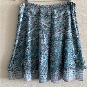 WHBM flare skirt